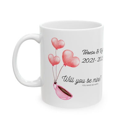 Custom Pink Coffee Mug