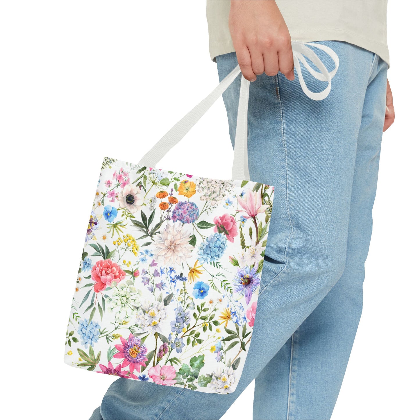 Tote Bag Delicate Flowers