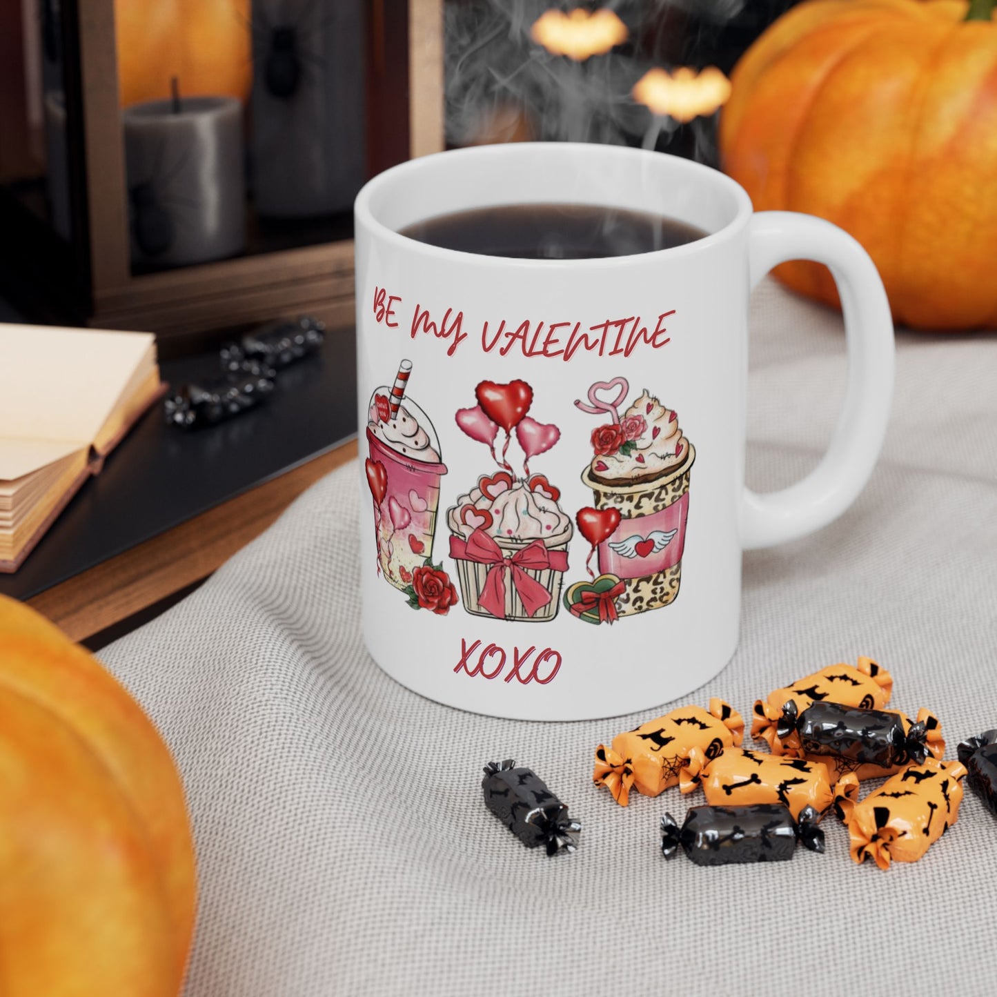 Creamy Coffee Valentine Mug, (11oz)