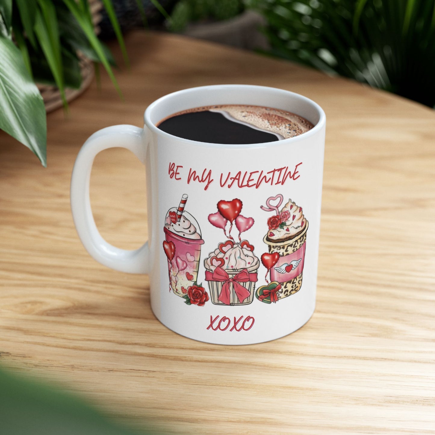 Creamy Coffee Valentine Mug, (11oz)