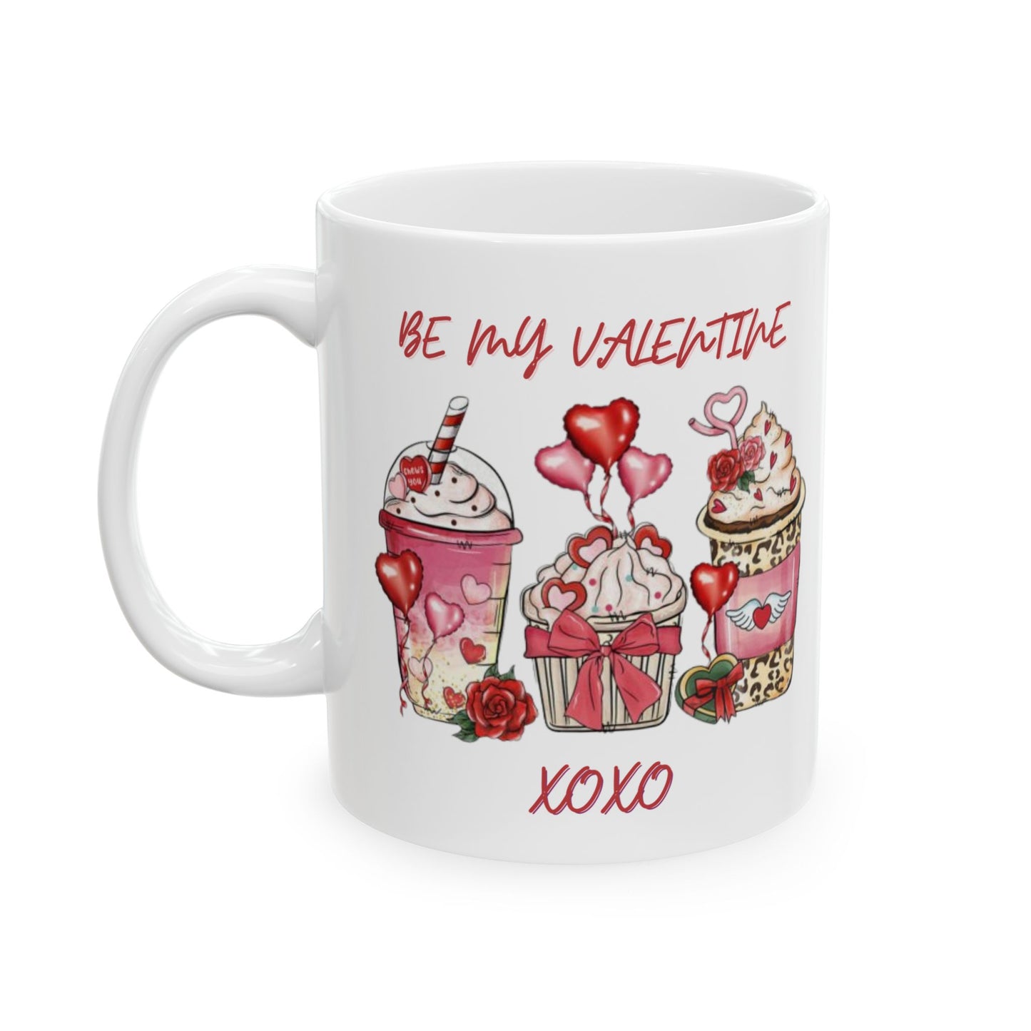 Creamy Coffee Valentine Mug, (11oz)