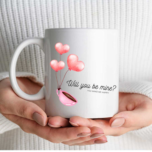 Custom Pink Coffee Mug