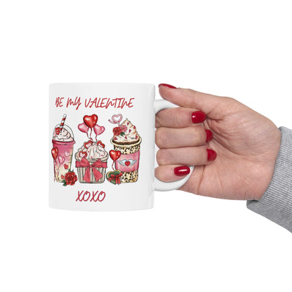 Creamy Coffee Valentine Mug, (11oz)